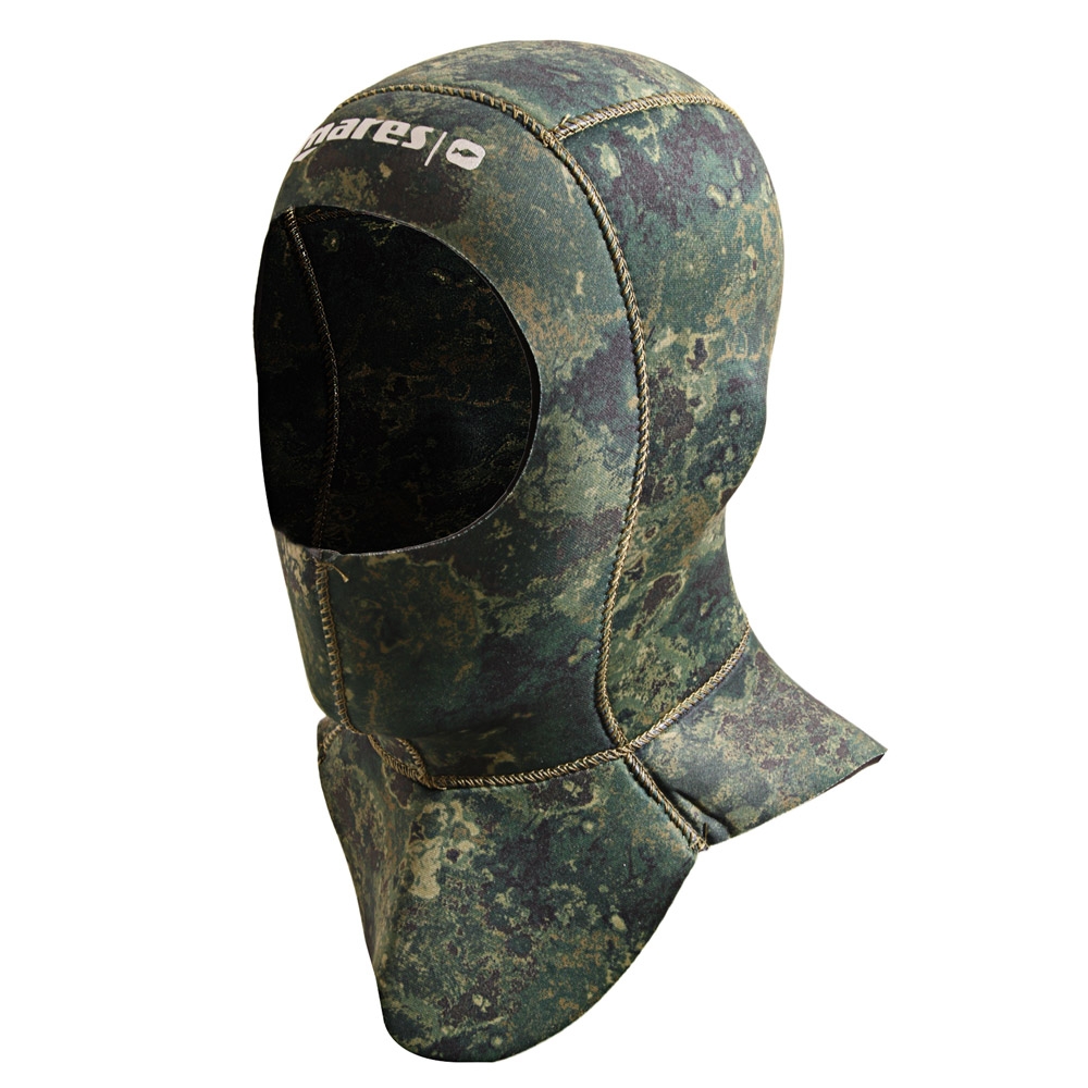 Mares Phantom 5mm Dive Hood Camo Green
