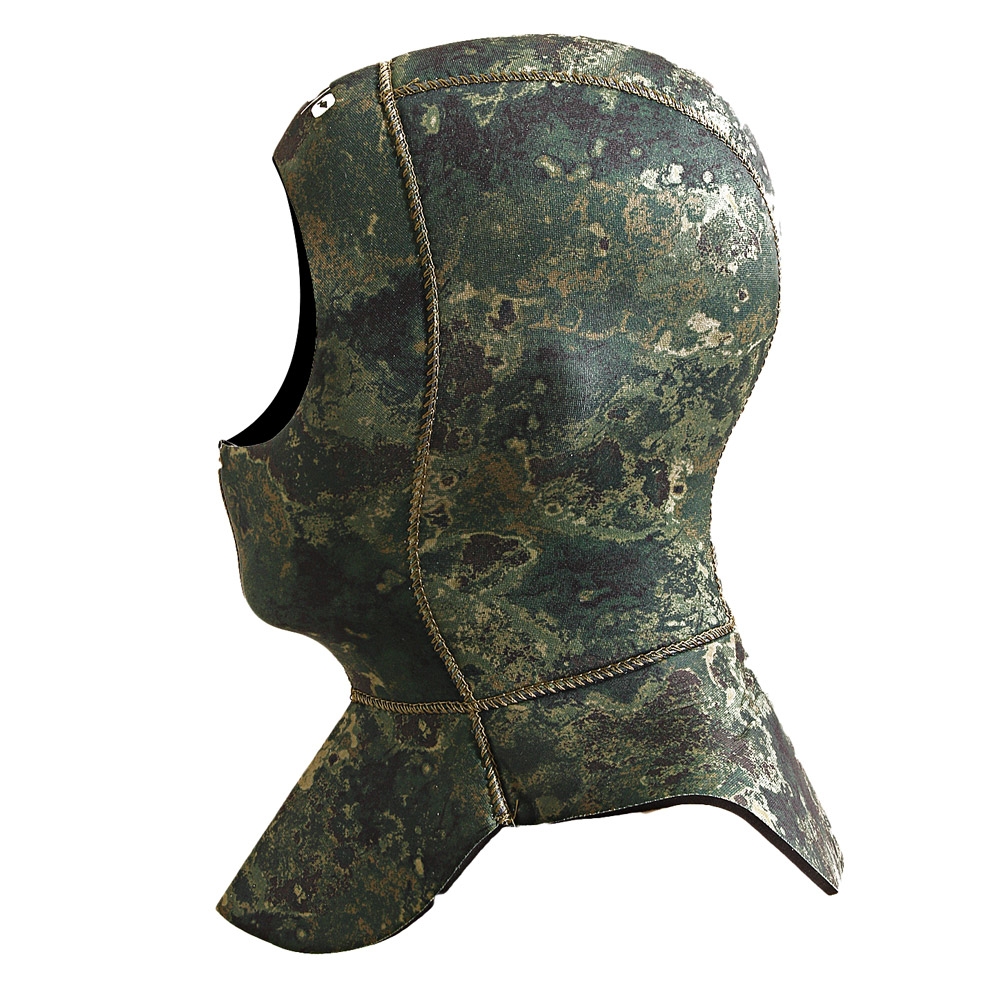Mares Phantom 5mm Dive Hood Camo Green