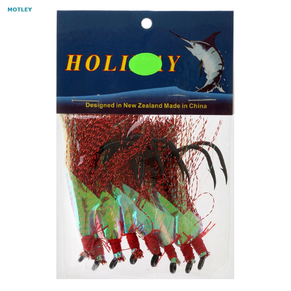 Holiday Flasher Beak Hooks 5/0 Qty 8