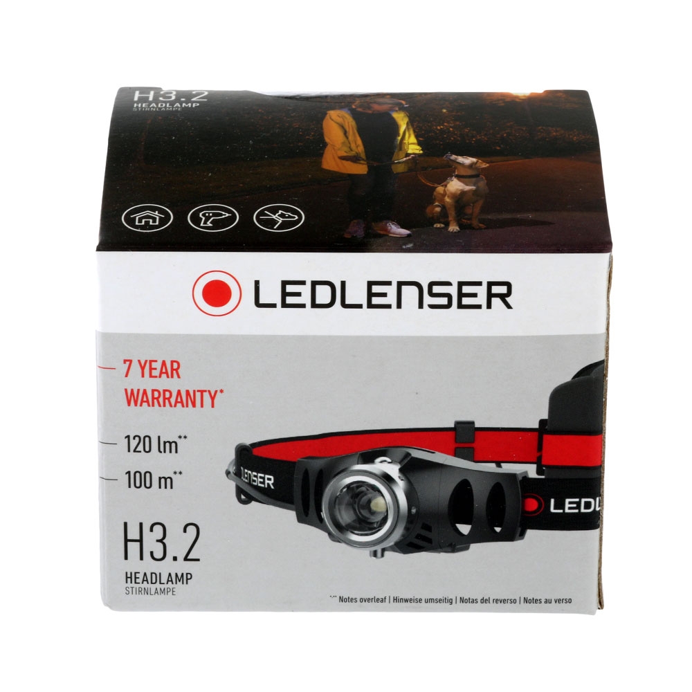 Ledlenser H3.2 Headlamp 120lm