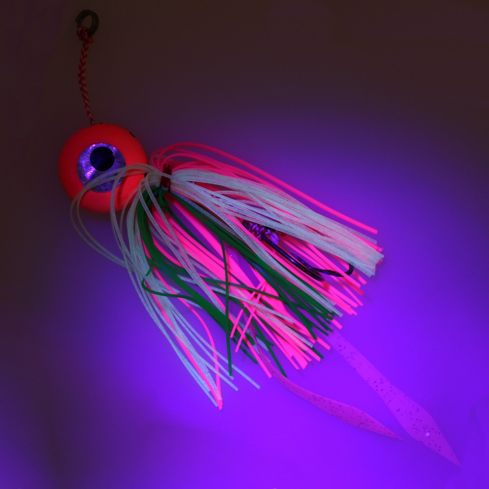 Holiday Lumo Deep Slider Jig 80g Pink