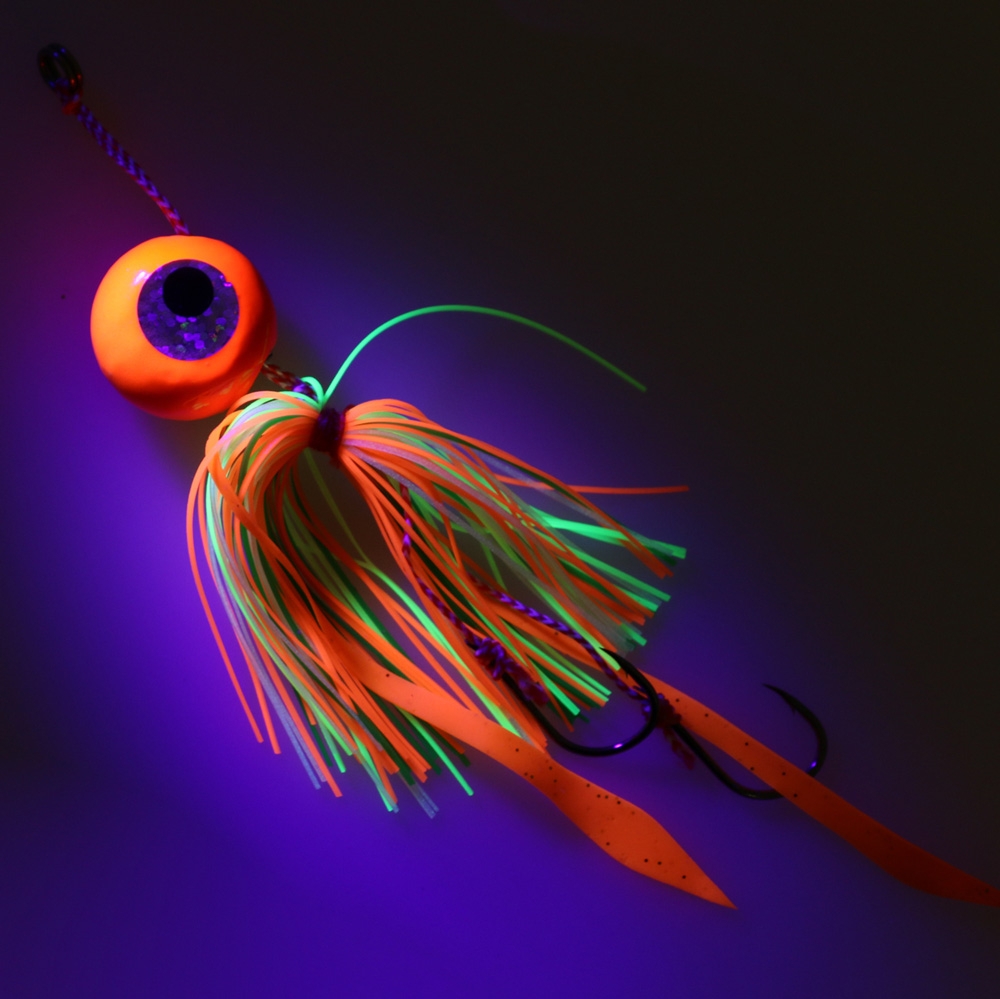 Holiday Lumo Deep Slider Jig 100g Orange