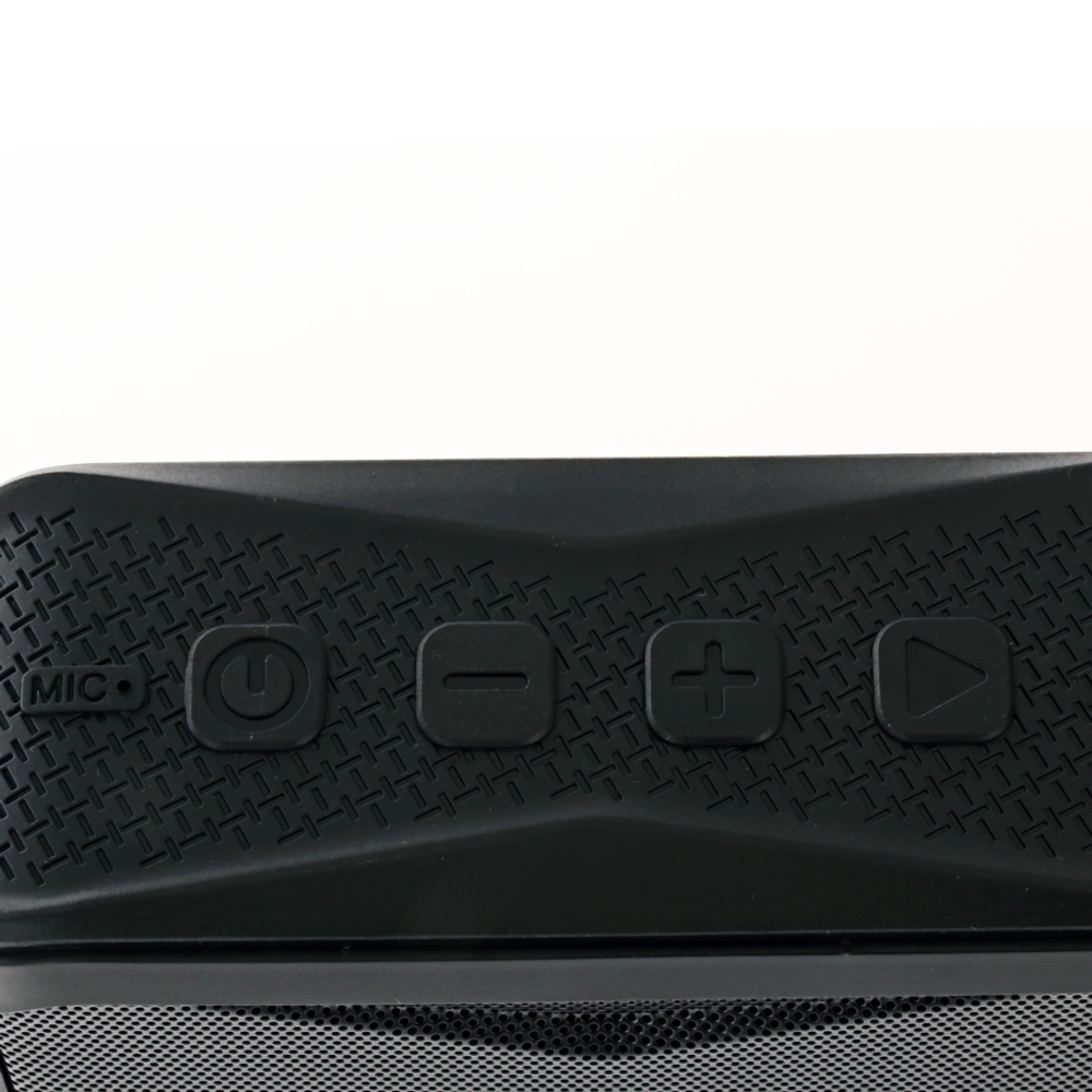 AdventureSeek IPX7 Waterproof Bluetooth Speaker 1200mAh Black