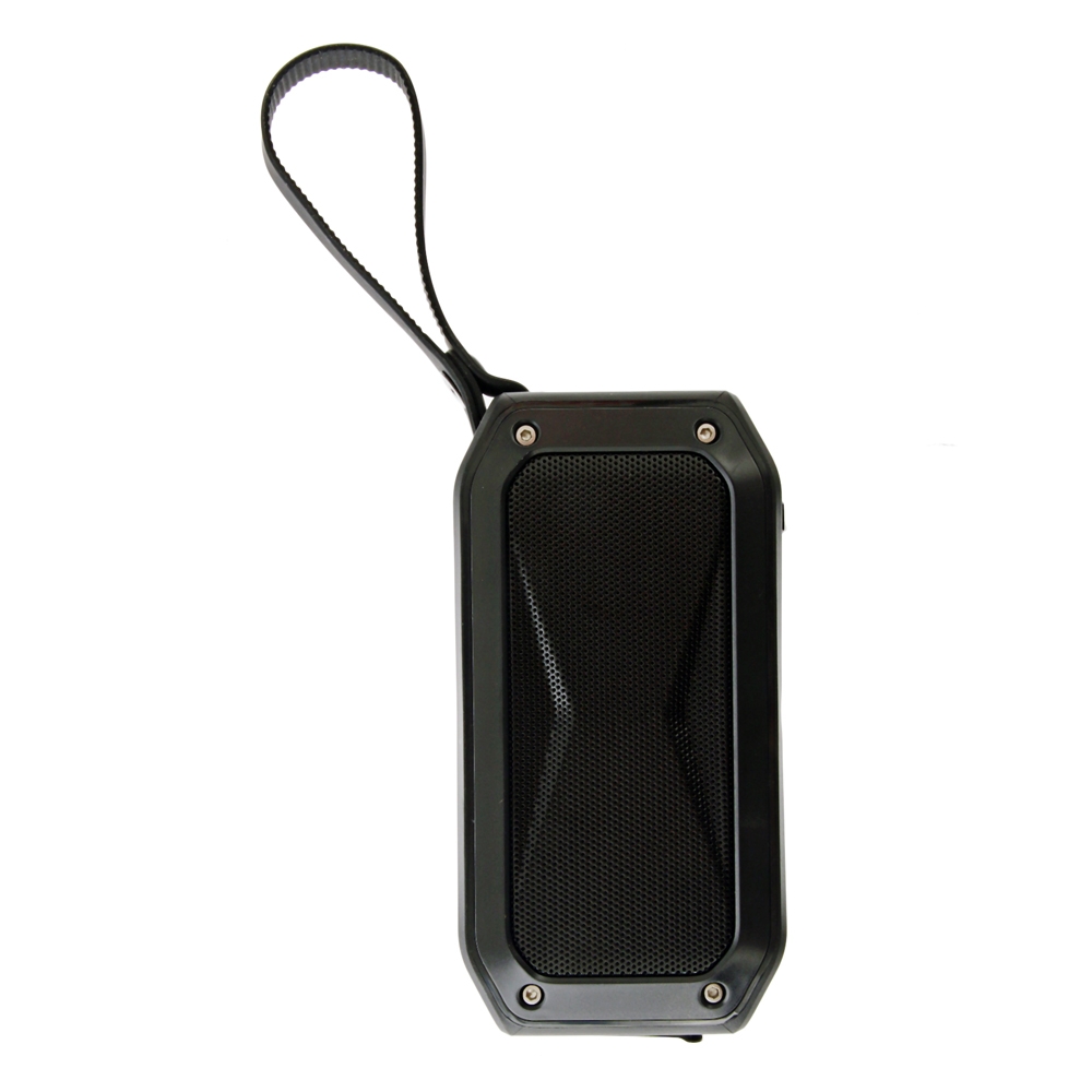 AdventureSeek IPX7 Waterproof Bluetooth Speaker 1200mAh Black