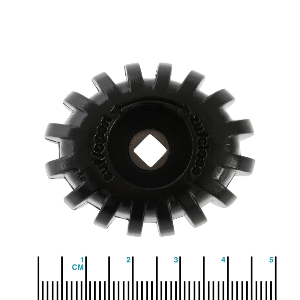 Aropec Knob for Dive Tank Valve 22.9mm Black