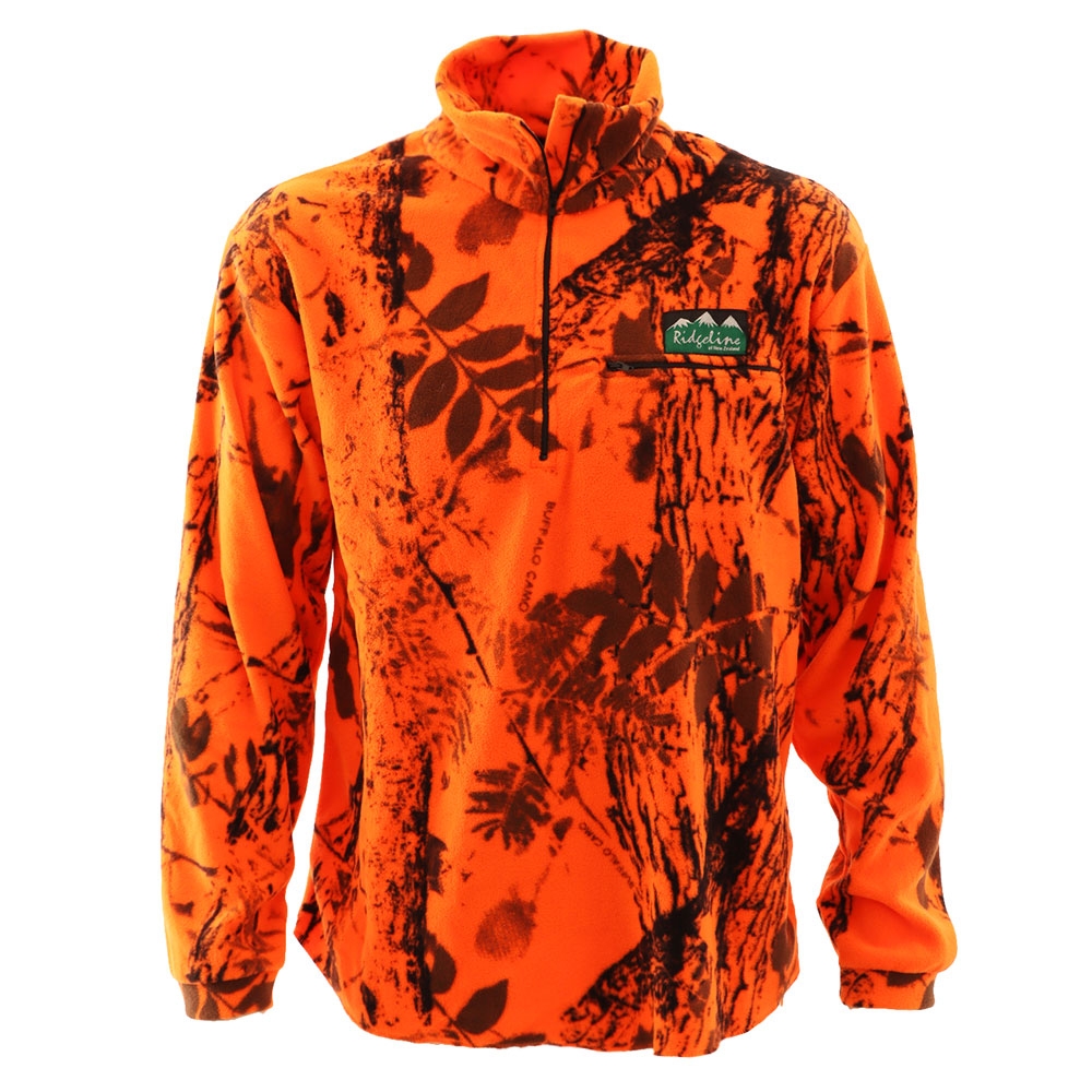 Ridgeline Micro Long Sleeve Zip Shirt