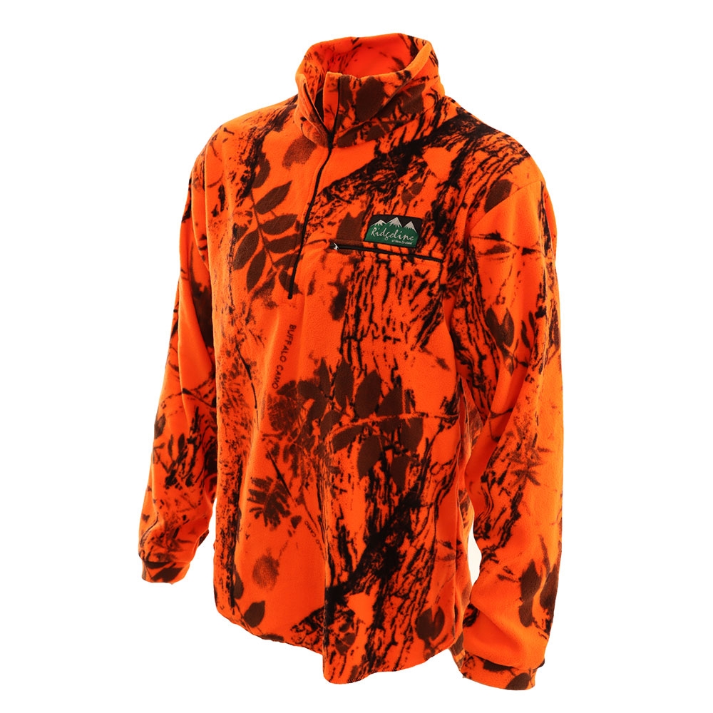 Ridgeline Micro Long Sleeve Zip Shirt
