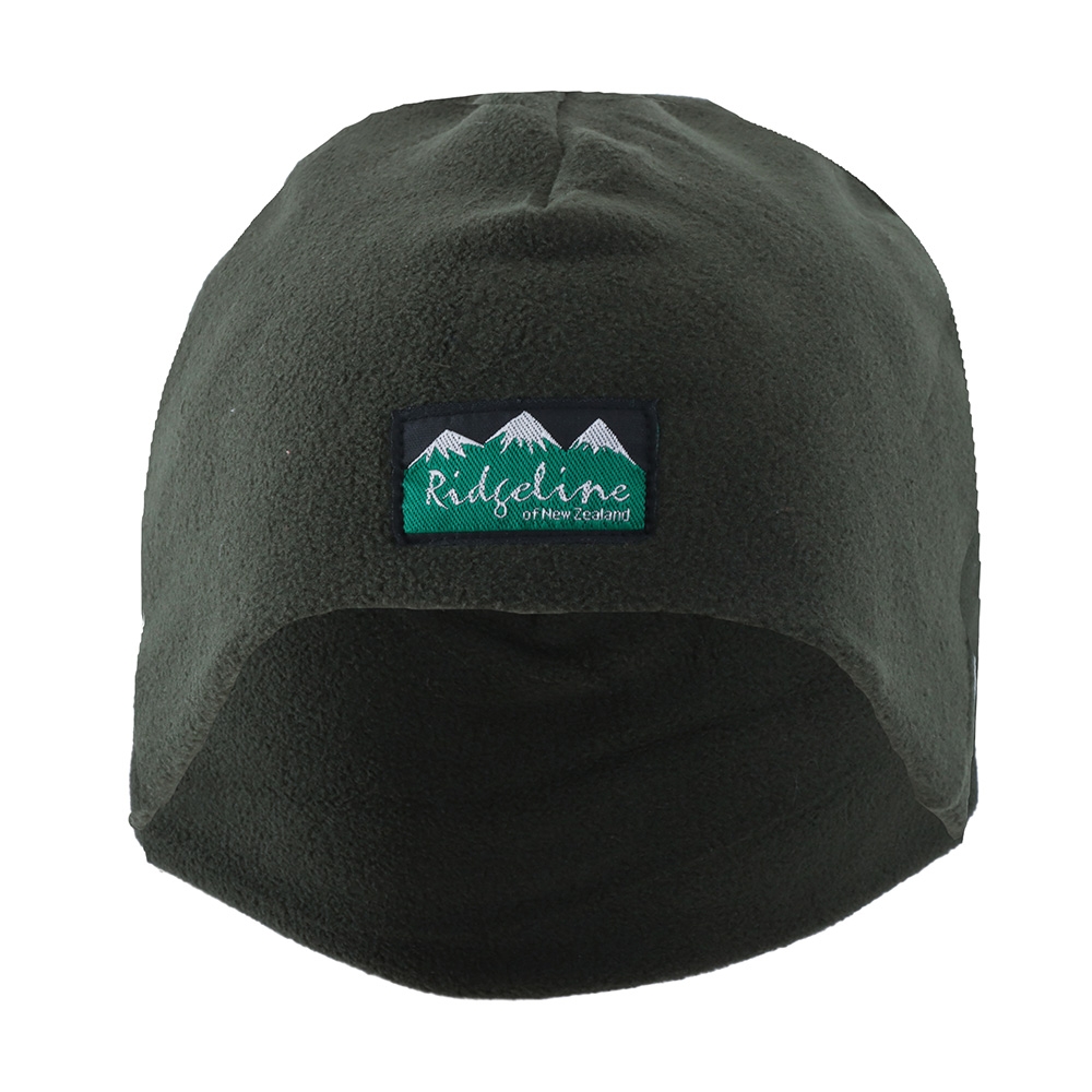 Ridgeline Kids Micro Fleece Beanie Olive