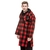 Swanndri Mens Original Pure Wool Bush Shirt Red Black M