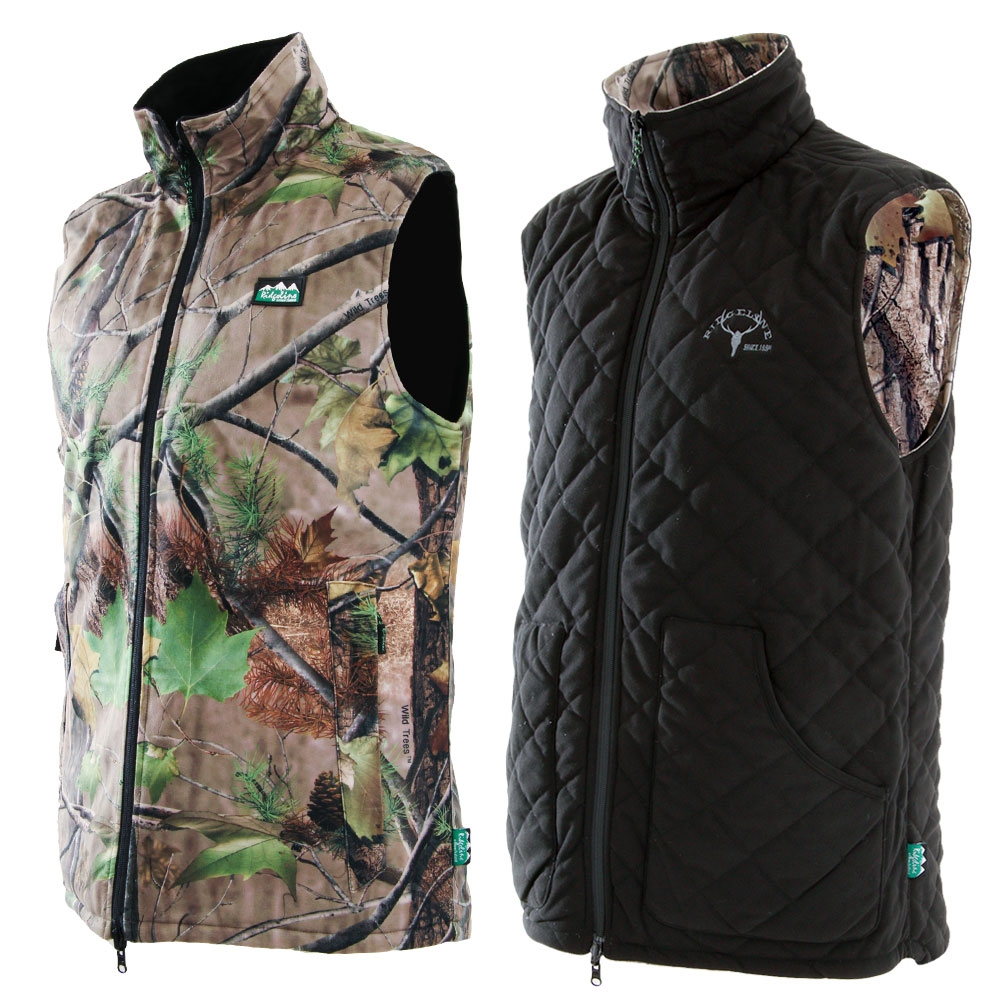 Ridgeline Scurry Reversible Vest Nature Green/Black S
