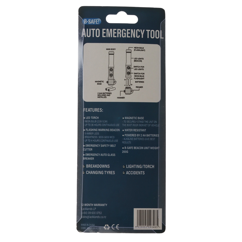 B-Safe 4-in-1 Emergency Light