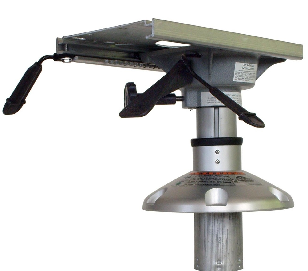 Springfield Pedestal 9in-1in Mainstay Thru Deck and Swivel