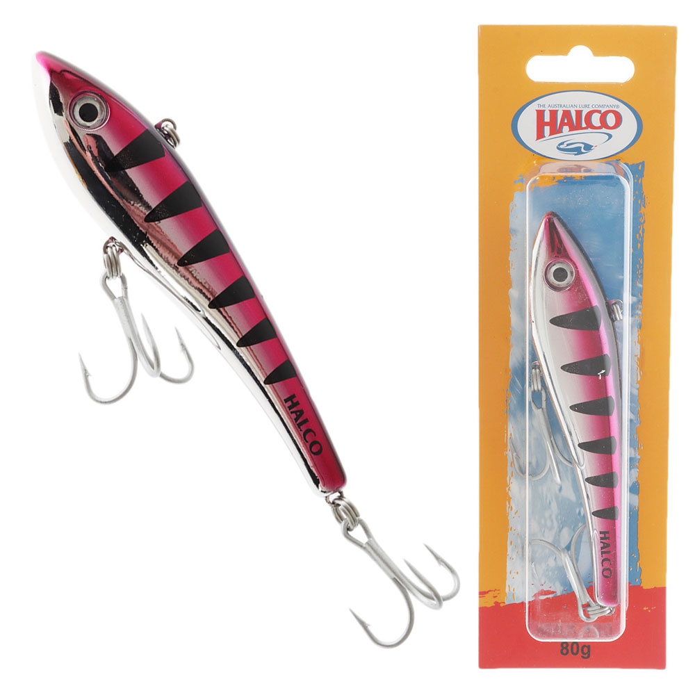 Halco Max 130 Minnow Lure 130mm 80g Chrome Pink
