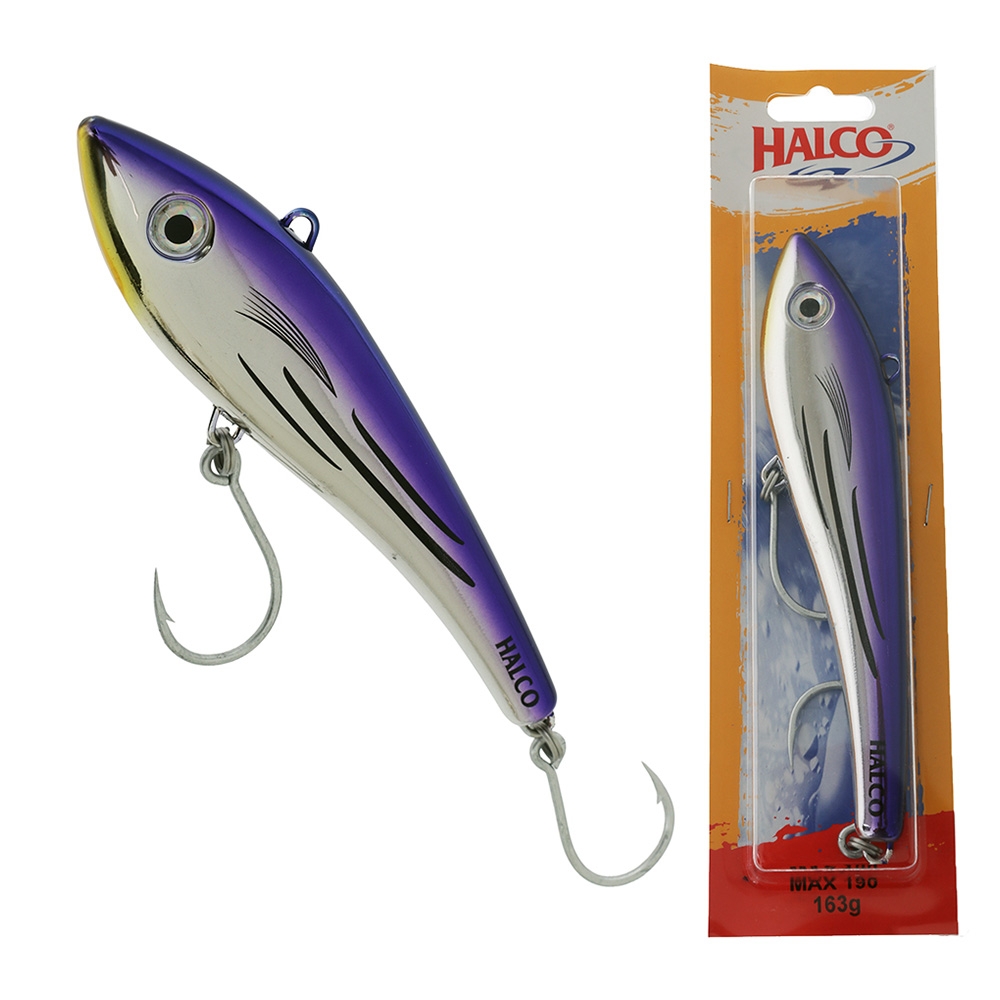 Halco Max 190 Minnow Lure 190mm 155g Stripey