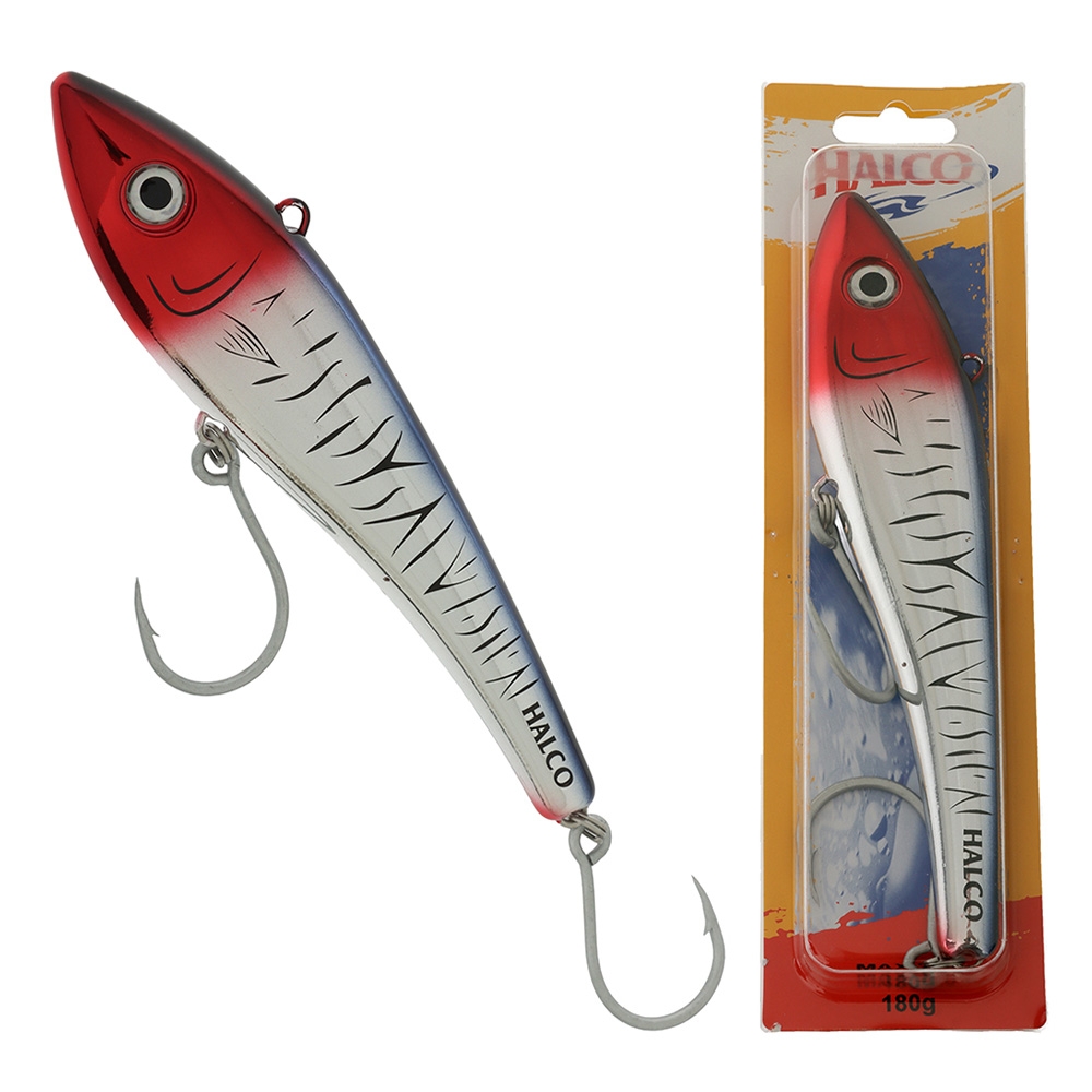 Halco Max 220 Minnow Lure 220mm 180g Chrome Tiger