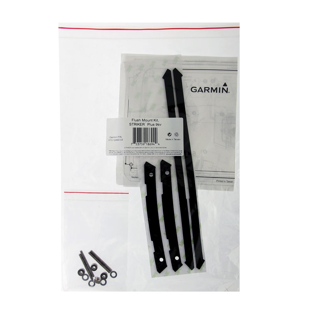 Garmin STRIKER Plus 9sv Flush Mount Kit