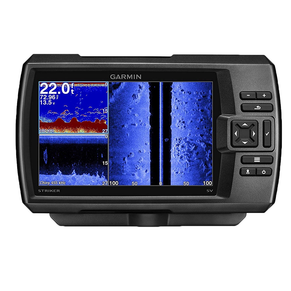 Garmin STRIKER 7sv CHIRP ClearVu Fishfinder with GPS and GT52-TM Transducer
