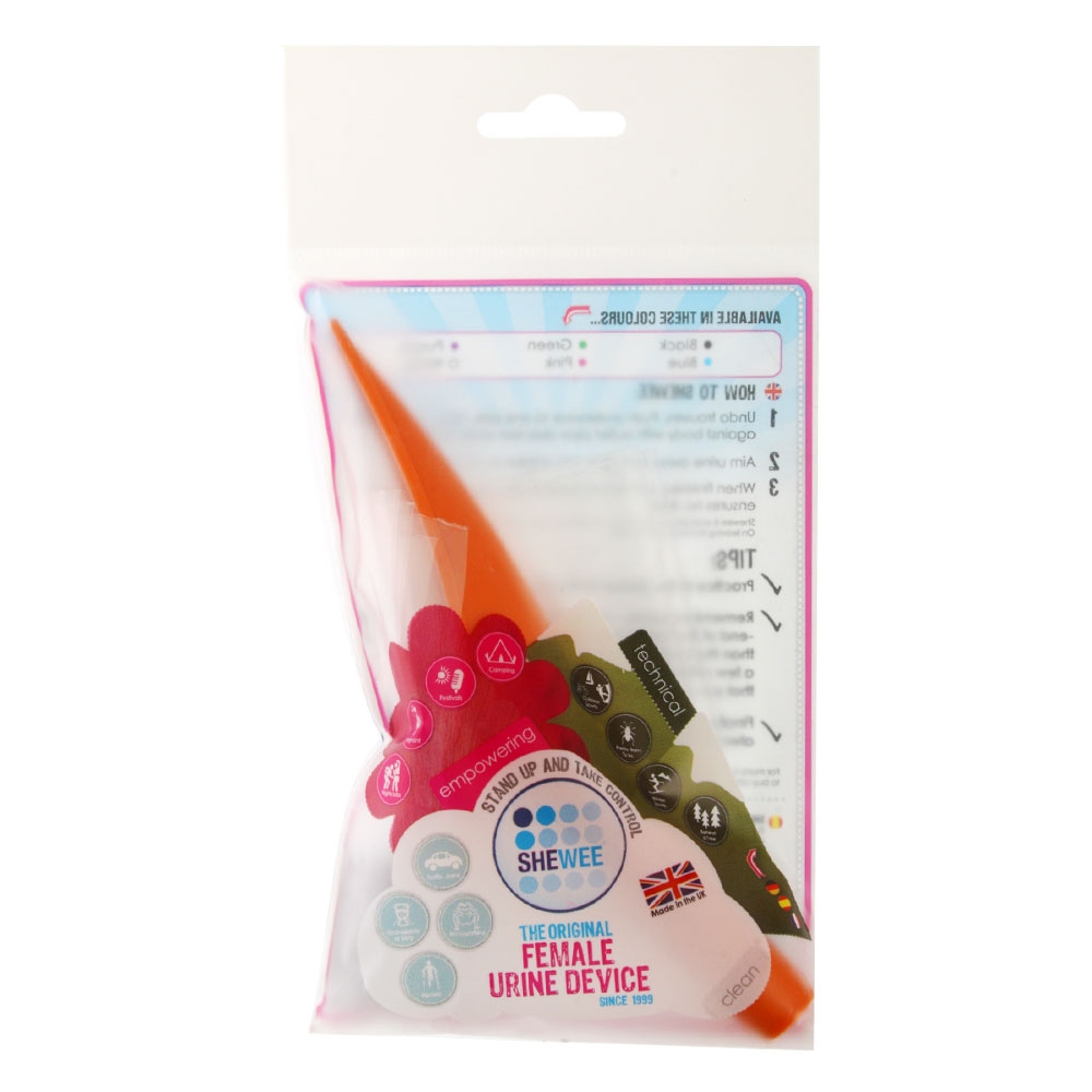 Shewee Original Female Urination Device Orange