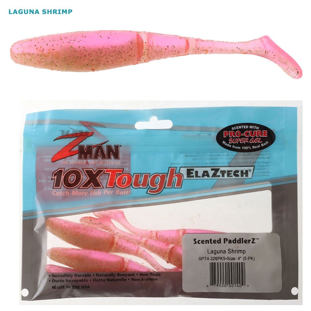 Z-Man PaddlerZ Scented Soft Bait 10cm