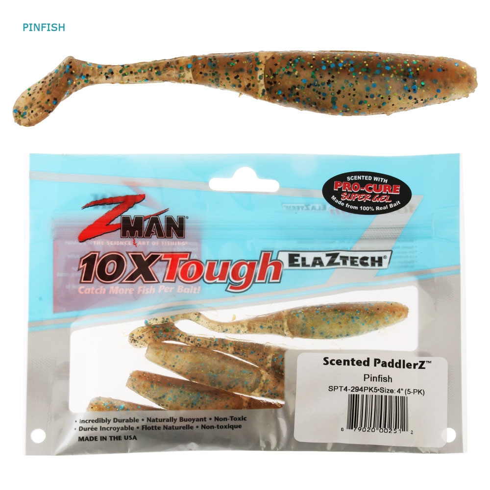 Z-Man PaddlerZ Scented Soft Bait 10cm