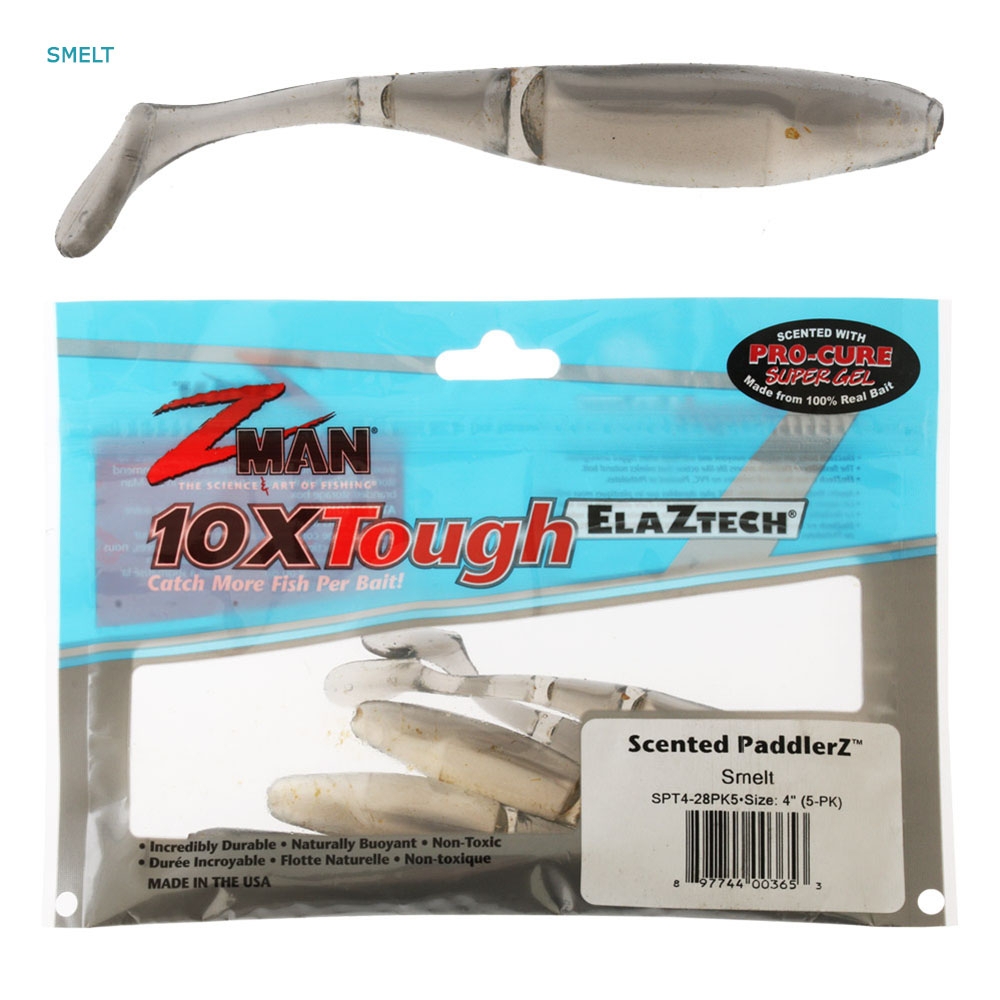 Z-Man PaddlerZ Scented Soft Bait 10cm