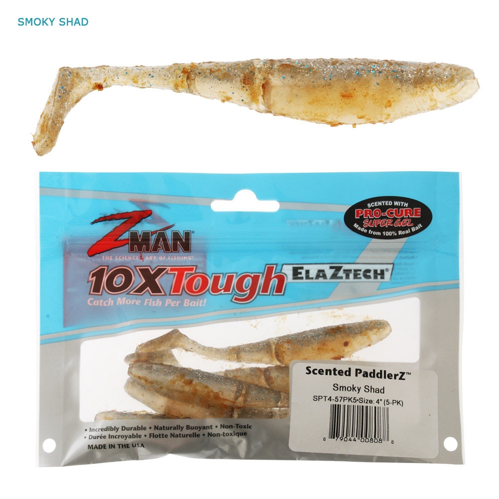 Z-Man PaddlerZ Scented Soft Bait 10cm