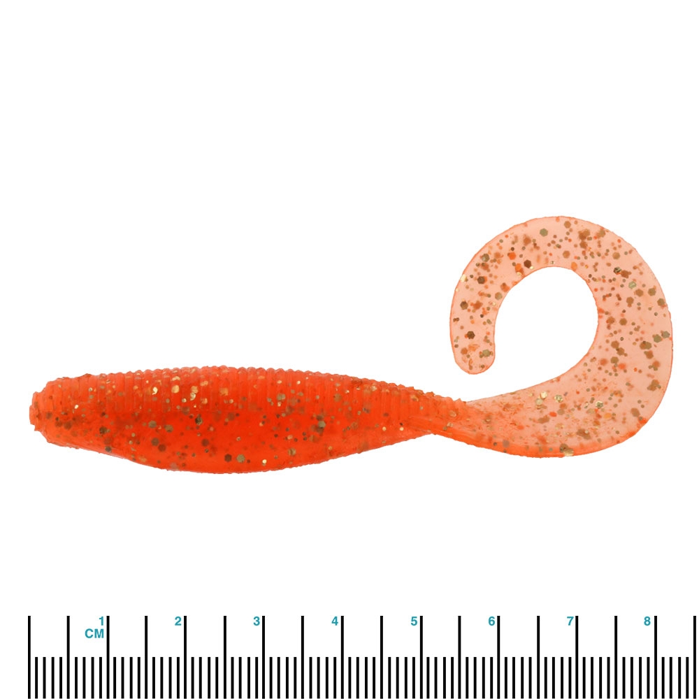 Z-Man Scented Curly TailZ Soft Bait 10cm Qty 5 Atomic Sunrise