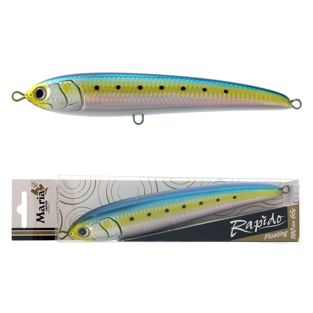  Maria Rapido Floating Stickbait 190mm 65g Sardine