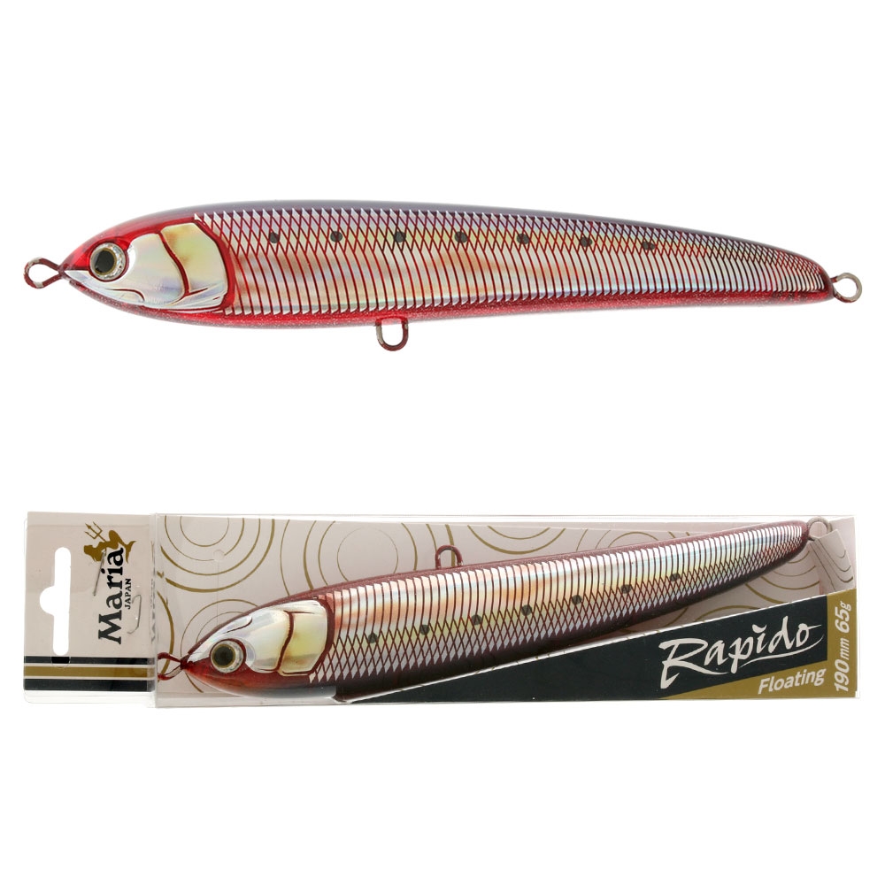  Maria Rapido Floating Stickbait 190mm 65g Bleeding Sardine