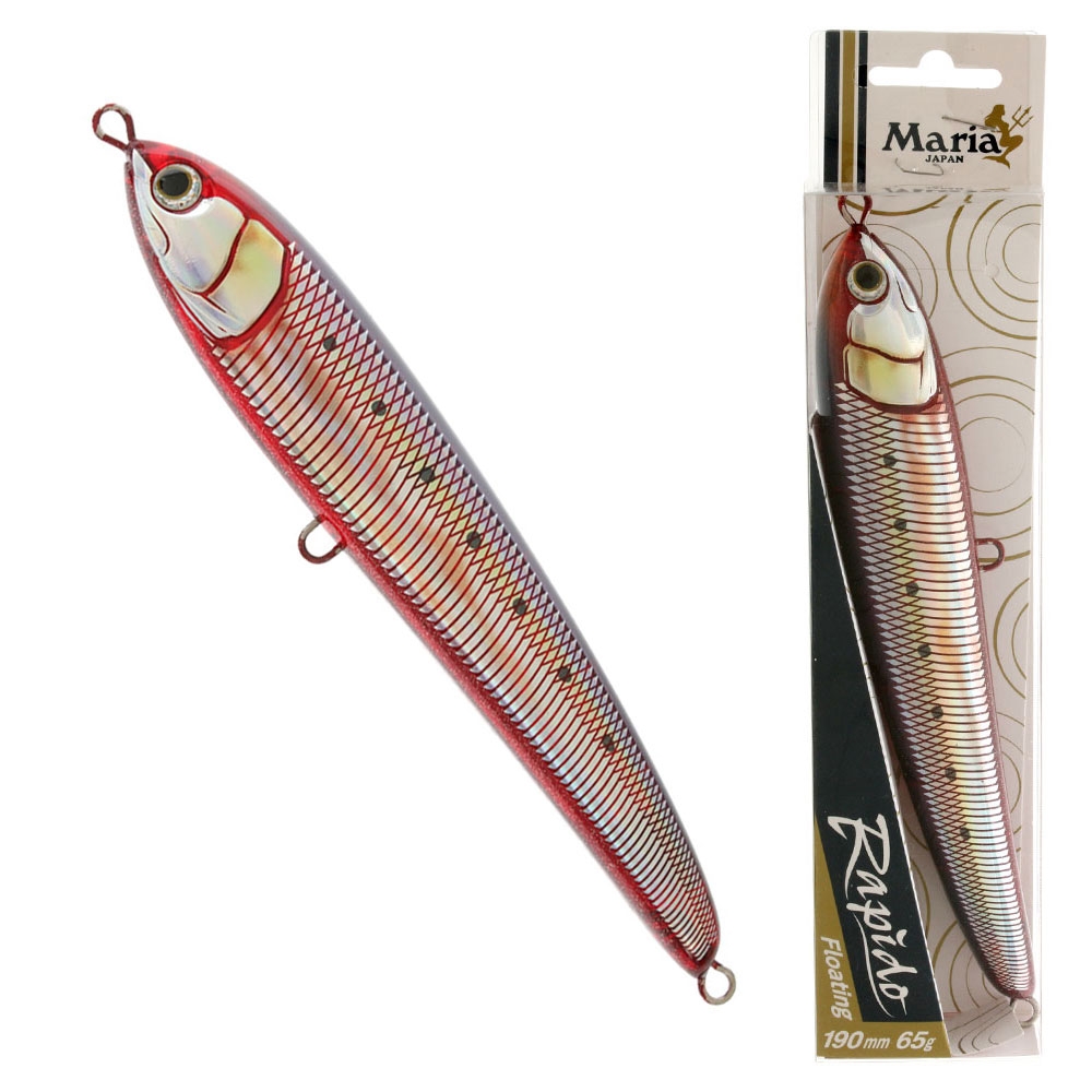  Maria Rapido Floating Stickbait 190mm 65g Bleeding Sardine
