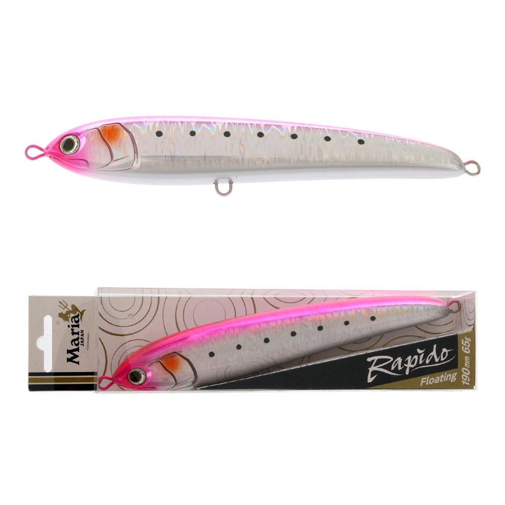  Maria Rapido Floating Stickbait 190mm 65g Pink Sardine