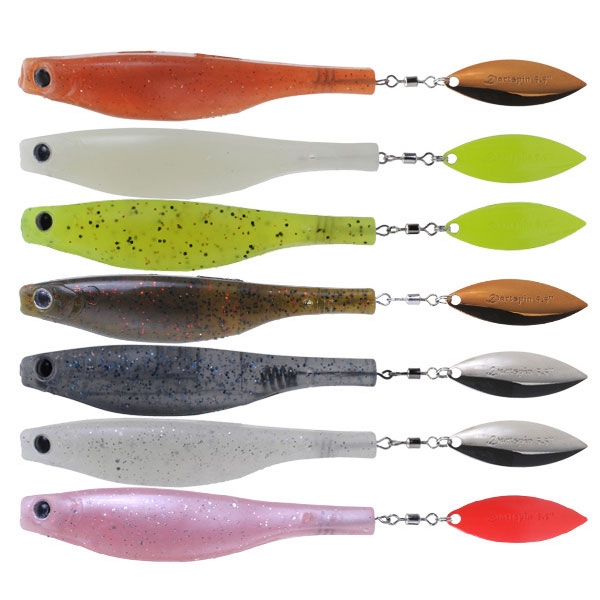 Black Magic Dartspin Soft Bait Lure 15cm