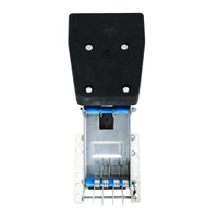 Stainless Retractable Auxiliary Outboard Motor Bracket 20HP Thumbnail Stainless Retractable Auxiliary Outboard Motor Bracket 20HP