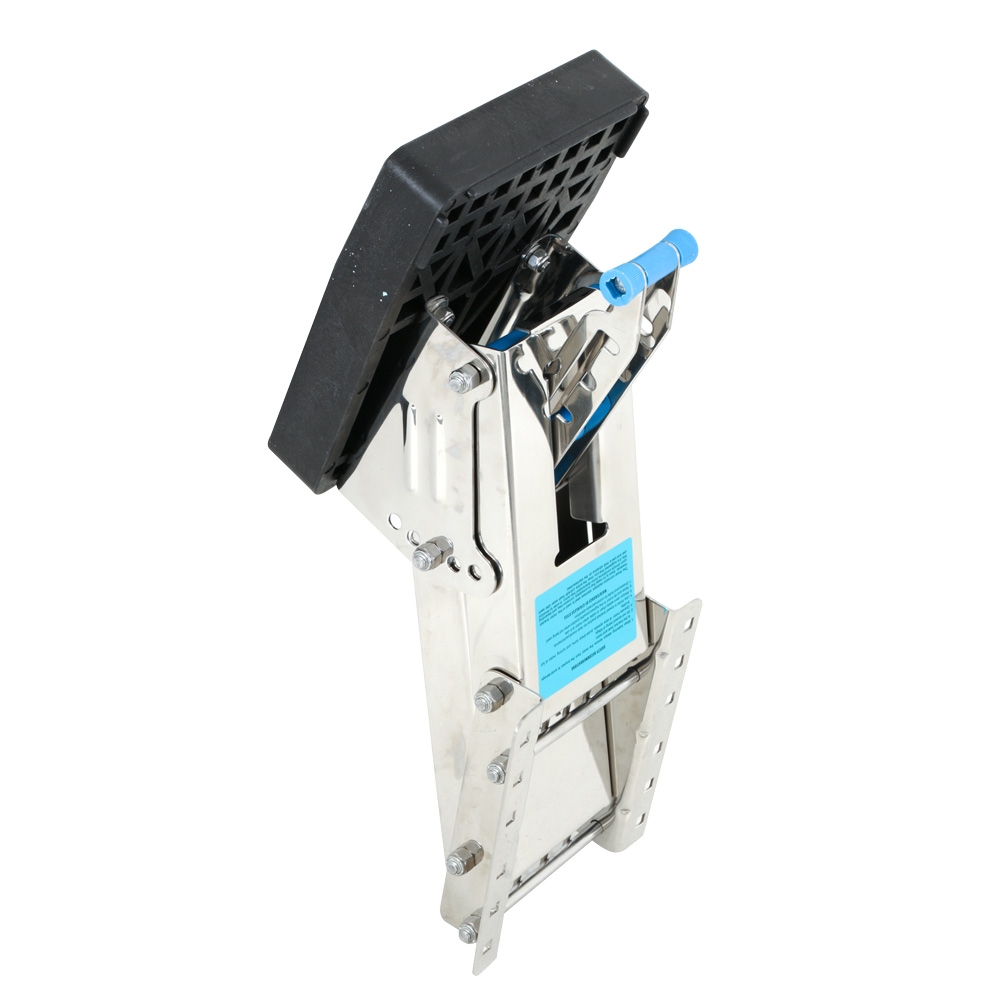 Stainless Retractable Auxiliary Outboard Motor Bracket 20HP