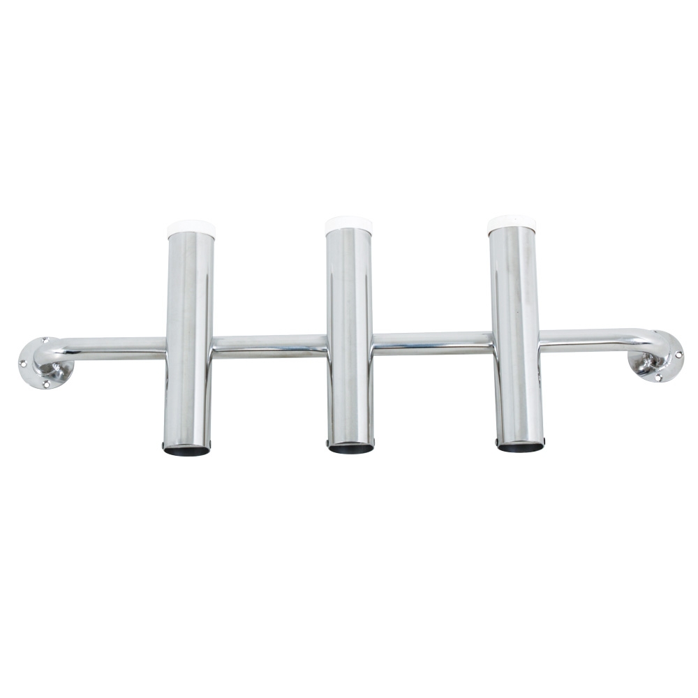 316 Stainless Steel Rod Holder - Holds 3 Rods