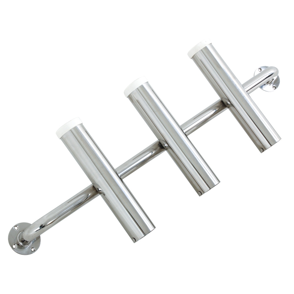 316 Stainless Steel Rod Holder - Holds 3 Rods