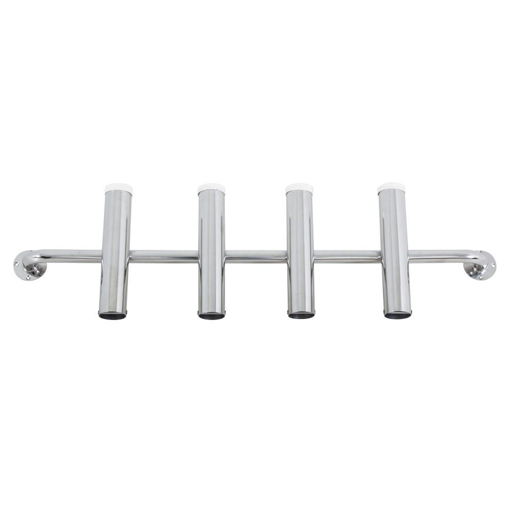 Stainless Steel Rod Holder - Holds 4 Rods