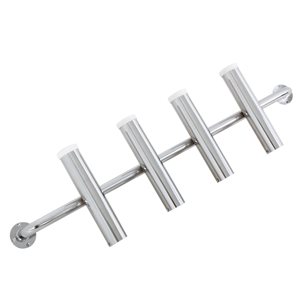 Stainless Steel Rod Holder - Holds 4 Rods