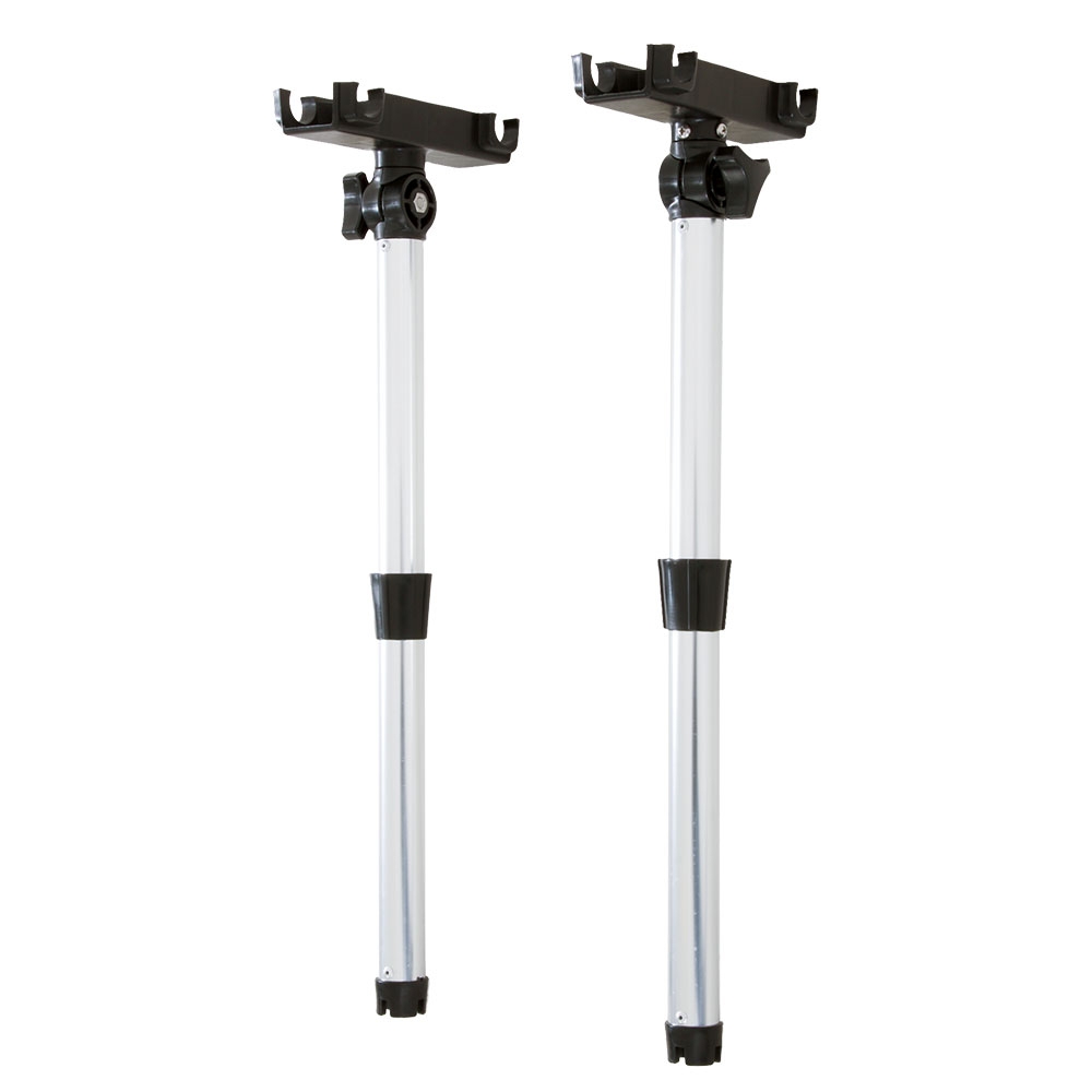 Large Bait Board with 2 Rod Holders and Adjustable Legs