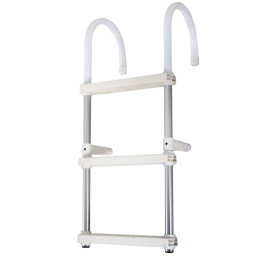 Oceansouth Lightweight Aluminium 3-Step Ladder