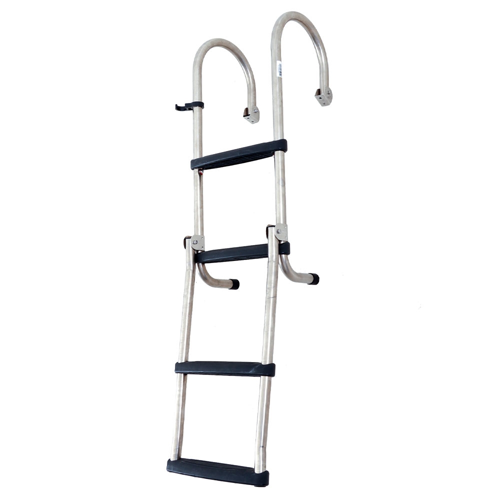 Oceansouth Gunwale Stainless Steel 4-Step Ladder