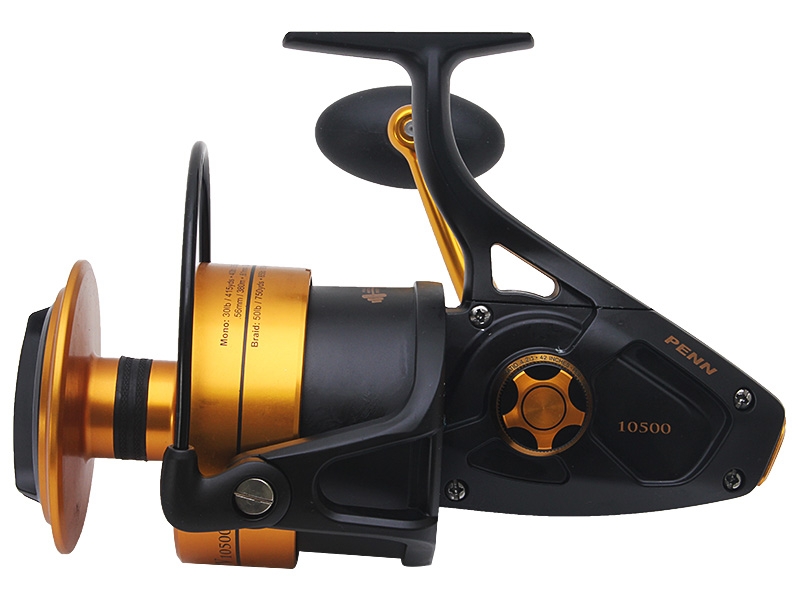 PENN Spinfisher V 10500 Ugly Stik Black Tiger Drone Fishing Combo 7ft 5-25kg 2pc
