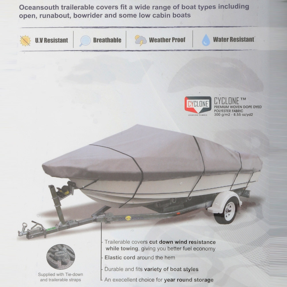 Oceansouth Trailerable Boat Storage Cover