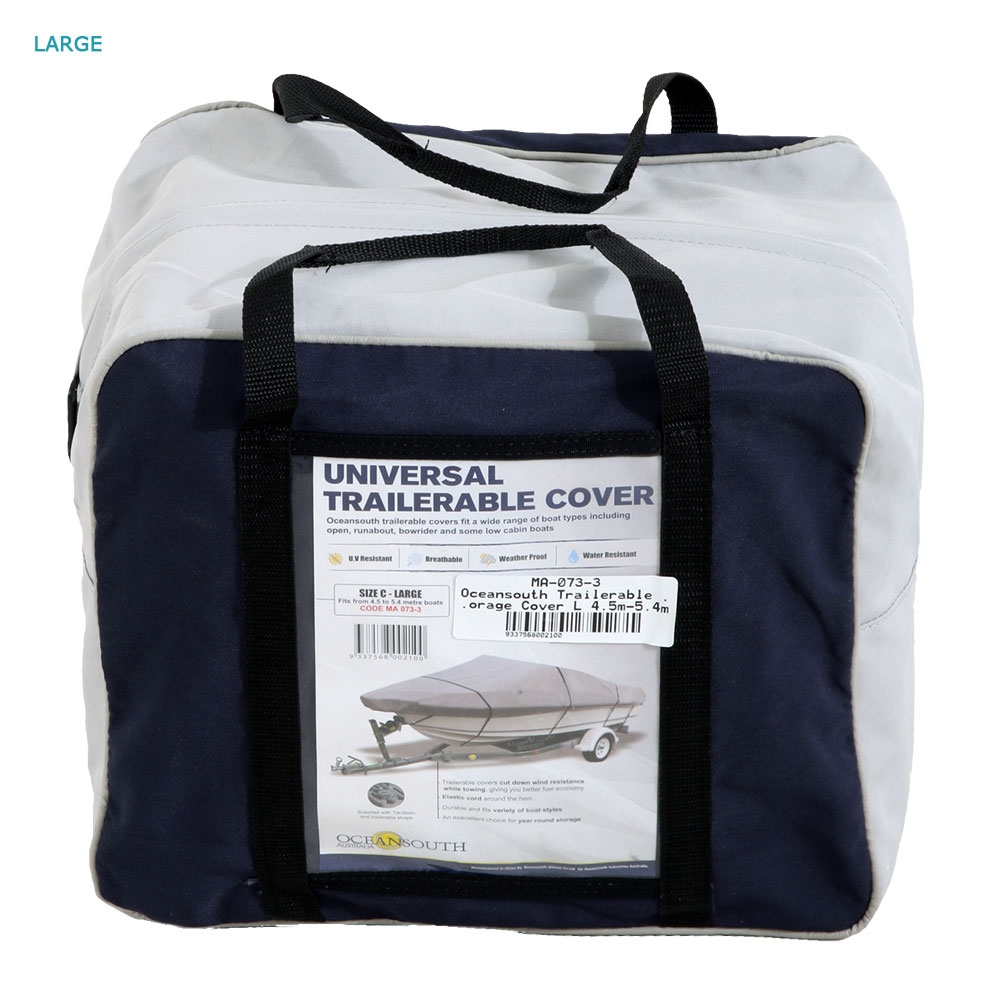 Oceansouth Trailerable Boat Storage Cover L 4.5m-5.4m