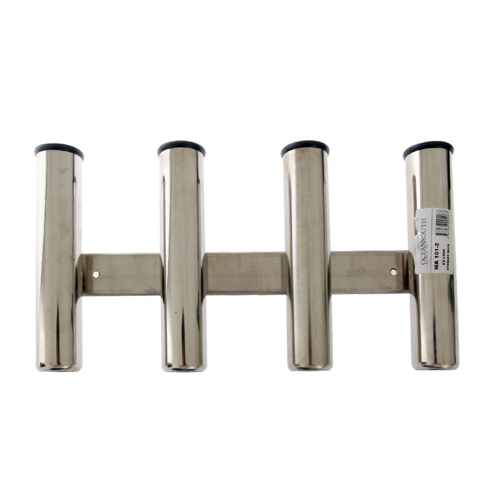 Oceansouth Stainless Steel 4 Rod Holder Oceansouth Stainless Steel 4 Rod Holder