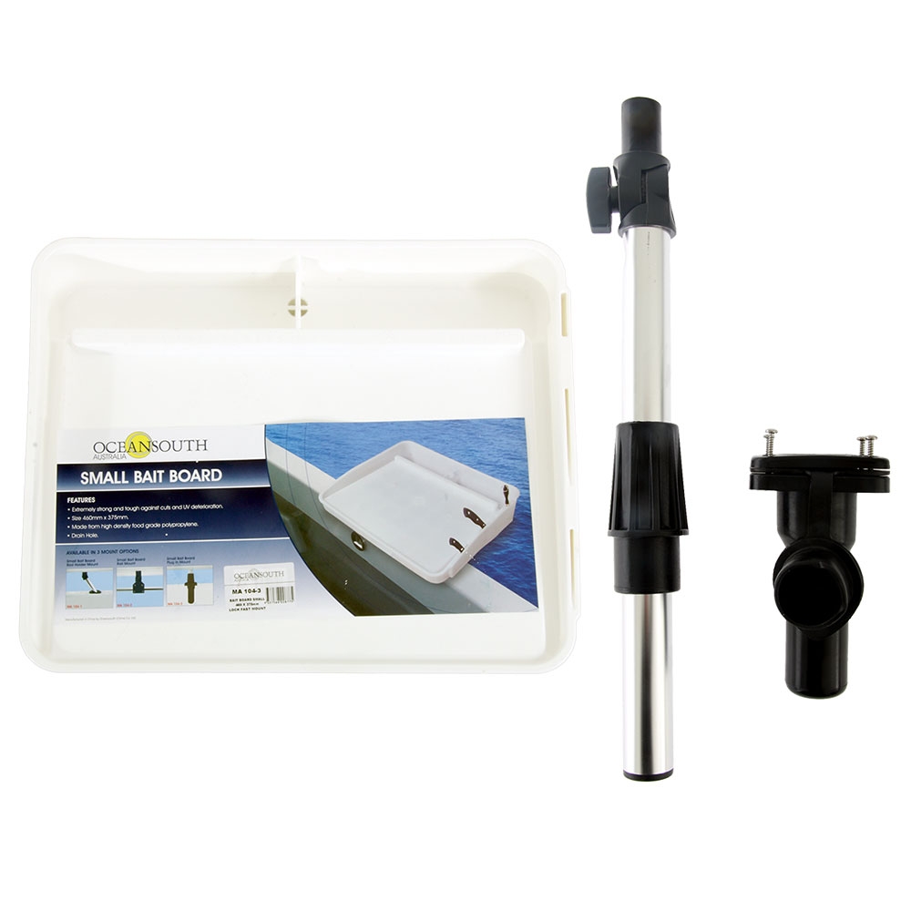 Oceansouth Bait Board Lock Fast Mount 460 x 375mm
