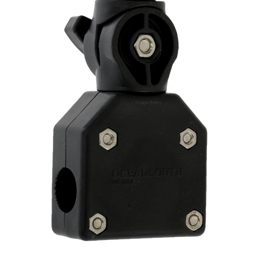 Oceansouth Quick Release Rail Mount Rod Holder - 2 Rods