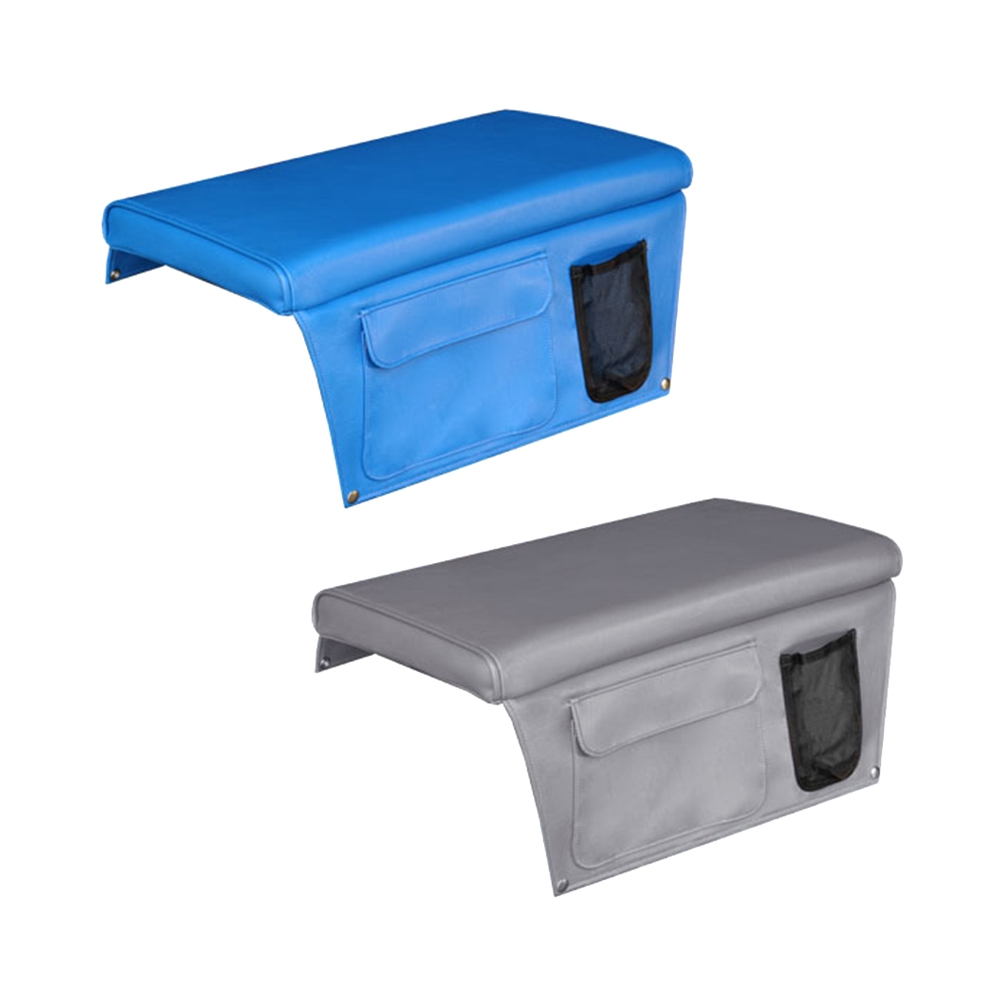 Oceansouth Boat Seat Cushion with Pocket Blue 600mm x 400mm