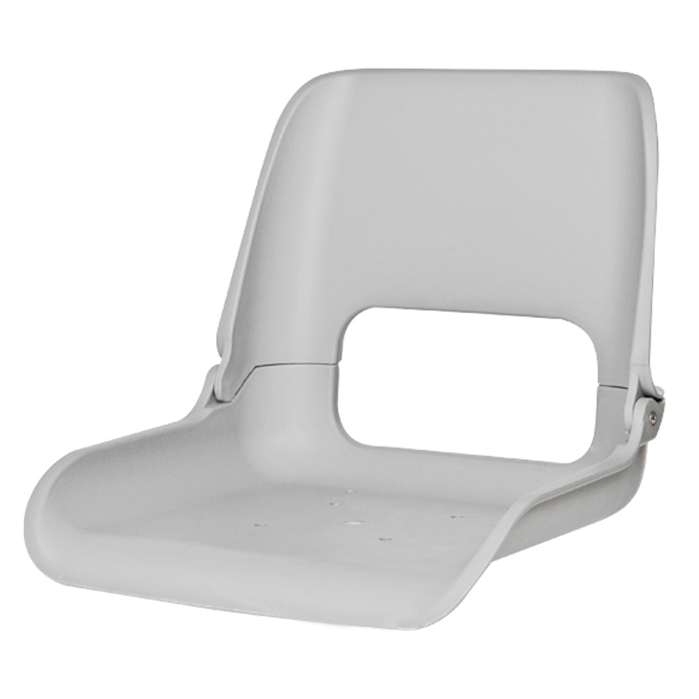 Oceansouth Folding Skipper Seat Shell Grey