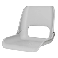 Oceansouth Folding Skipper Seat Shell Grey Thumbnail Oceansouth Folding Skipper Seat Shell Grey